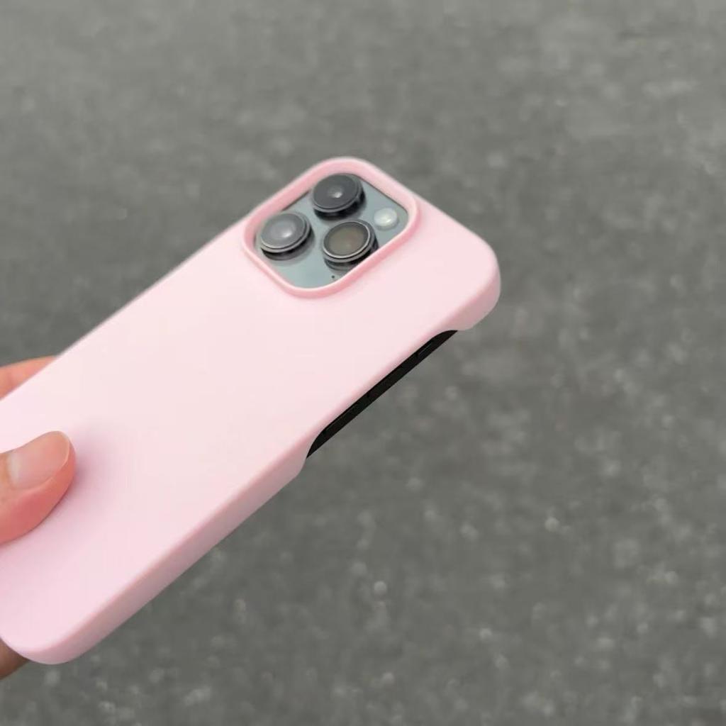 Solid Color Semi-enclosed Frosted Case for IPhone 17 Pro Max, Shockproof Phone Case, Soft Protective Case for Apple 12 Pro