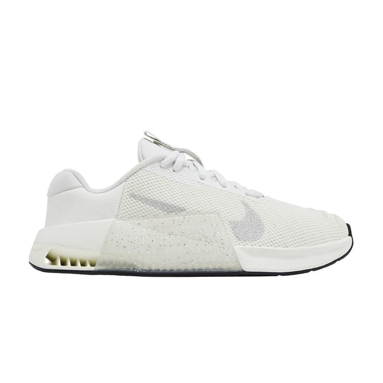 Nike Metcon 9 Premium Summit White Sail Black Metallic Silver (Women s 36