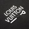 LOUIS VUITTON  L Short sleeve T-shirt black cotton mens