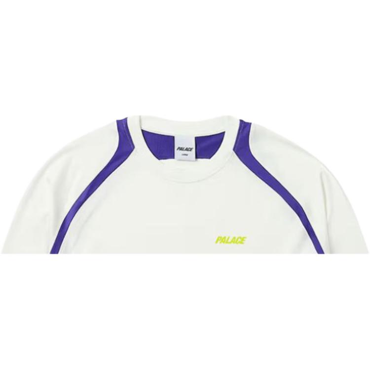 Palace Trail Runner Long-Sleeve White Unisex Tops P26ES018