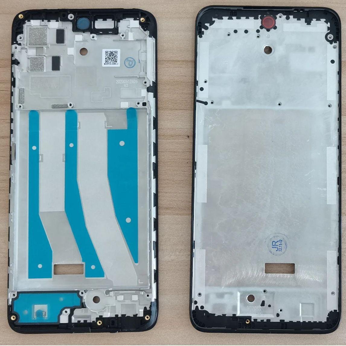 LCD Screen Middle Frame For Motorola Moto G32 LCD Bezel Plate Panel Frame Housing Cover Replacement Parts чёрный
