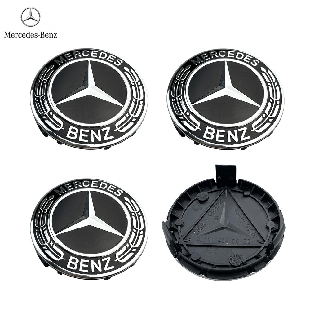 2026 New 20pcs 75mm Car Wheel Center Hub Cap Badge Cover Mercedes Benz Amg A C GLC GLA W205 W204 W203 W212 W211 W213 W210 A1714000025 DK1 T1