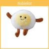 Waffle Plush Egg Toy Keychain Cartoon Pendant Bag Decorations Toy Kids Gift
