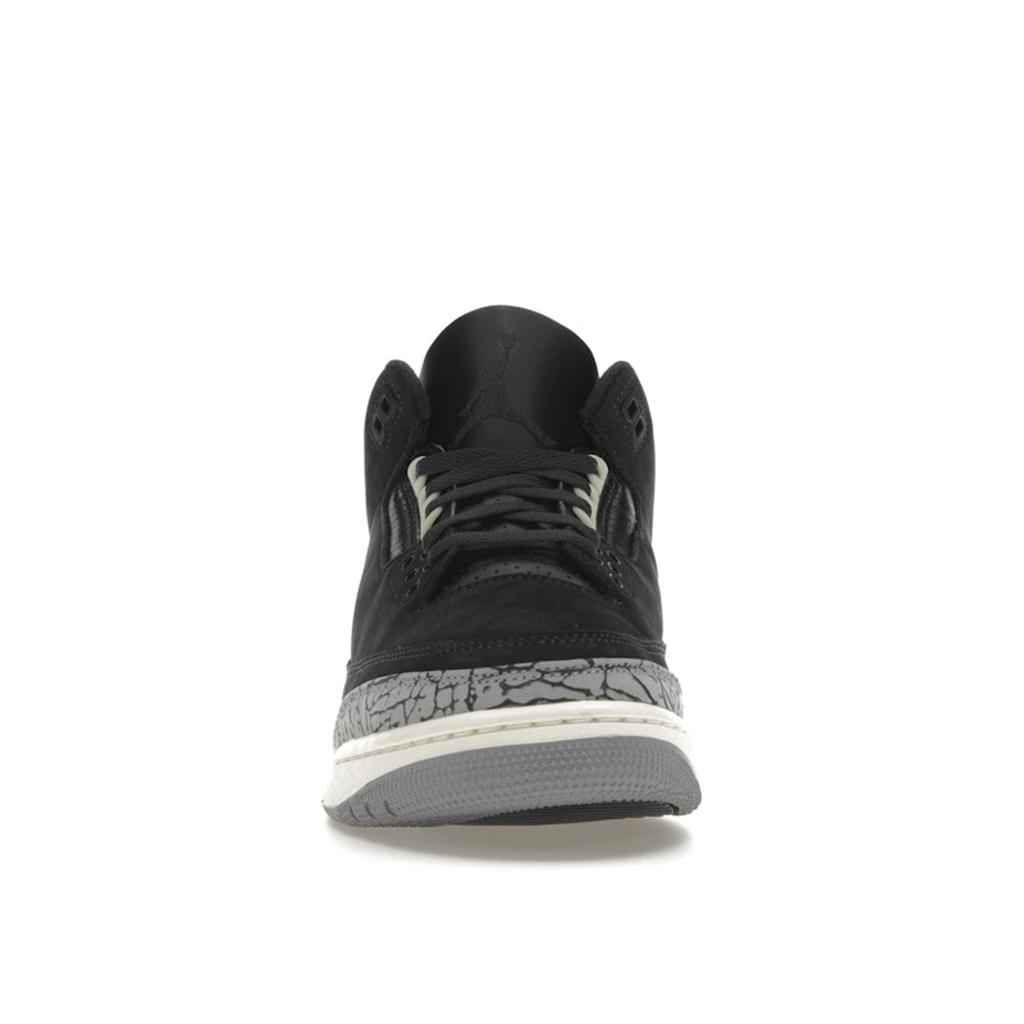 Air Jordan 3 Retro Off Noir Women Sneakers Black Coconut-Milk Cement-Grey CK9246-001