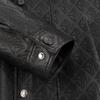 Septwolves Men's Sheepskin Embossed Leather Jacket
