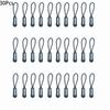 30Pcs Black Pulling Rope Plastic Zipper Rope Pull Tail Rope  Clothing, Luggage, Shoes and Boots