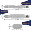 Rechargeable Waist Massager Decompression Lumbar Support Belt Red Light Heating Vibrate Massage Inflatable Waist Belt