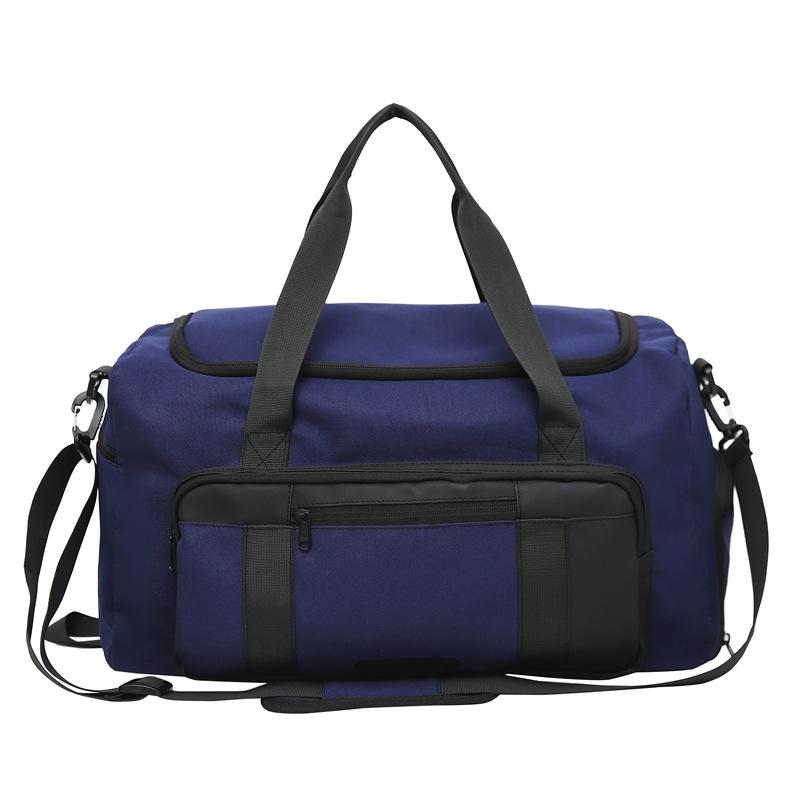 Fashionable Casual Luggage Bag for Business Trip Multi-functional Large Capacity Shoe Bin Hand-heat Travel Bag Dry and Wet Separation Fitness Bag