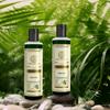 Khadi Natural Neem Sat Hair Shampoo for Thick Strong Hair Pack of 2 X 210 ml Natural Hair Cleanser
