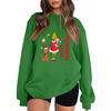 Women's Fashion Lightweight Long Sleeve Pullover Christmas Hoodie