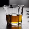 Elegant Handmade Transparent Borosilicate Glass Tea Cup - Heat-Resistant, High-End Sense, Ideal for Tea Ceremonies