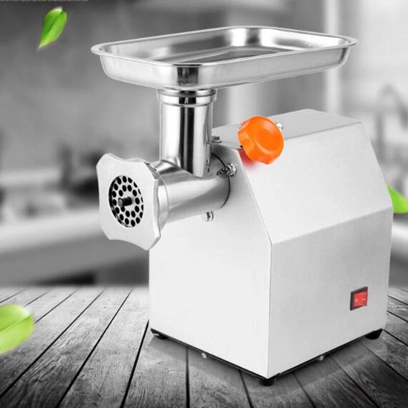

Электрическая мясорубка Коммерческое использование Машина для начинки мясных колбас Мясорубка Из нержавеющей стали Мясорубка 220V&EU