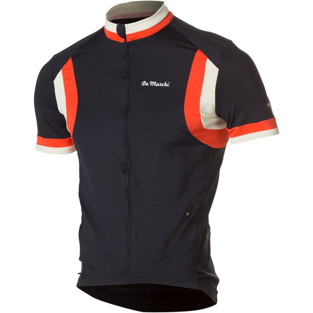 De Marchi Cycling Road Bike SENTIERO JERSEY BLUE XL Wear, Jersey,