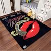 Red Lips and Victor Victoria Design suitable as a non-slip mat for the living room or bedroom sofa