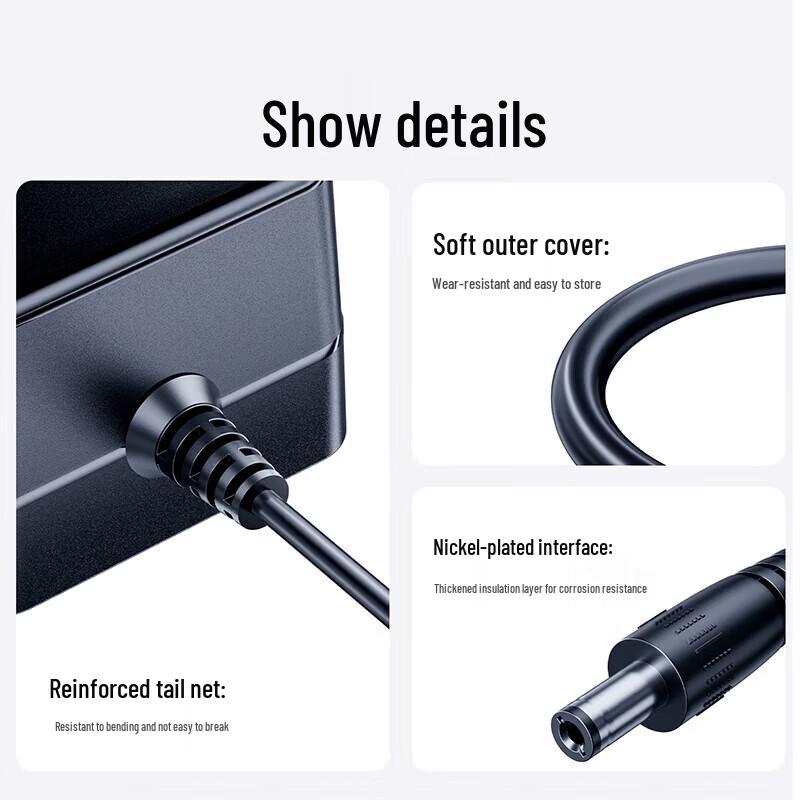 Llano 12V 1A/2A Universal Power Adapter