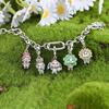 New Original Charm Bead Copper Snowflake Penguin Lucky Bear Fox Doll Charm Fit Bracelet Pendant Women Jewelry Gift