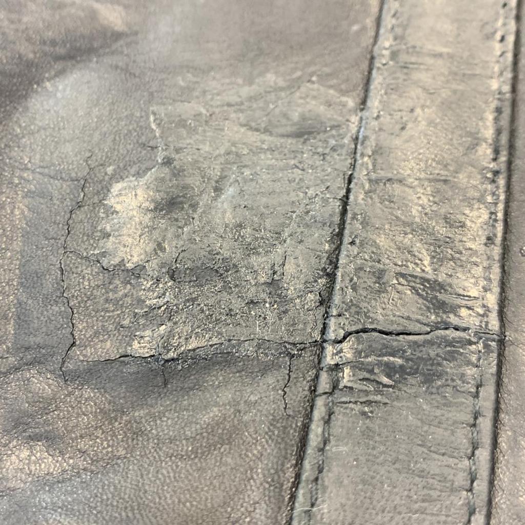 PRADA Handbag Shoulder Bag Shoulder Strap Tote Bag Nappa Leather Black Silver Hardware Logo Embossed Flap White Tag