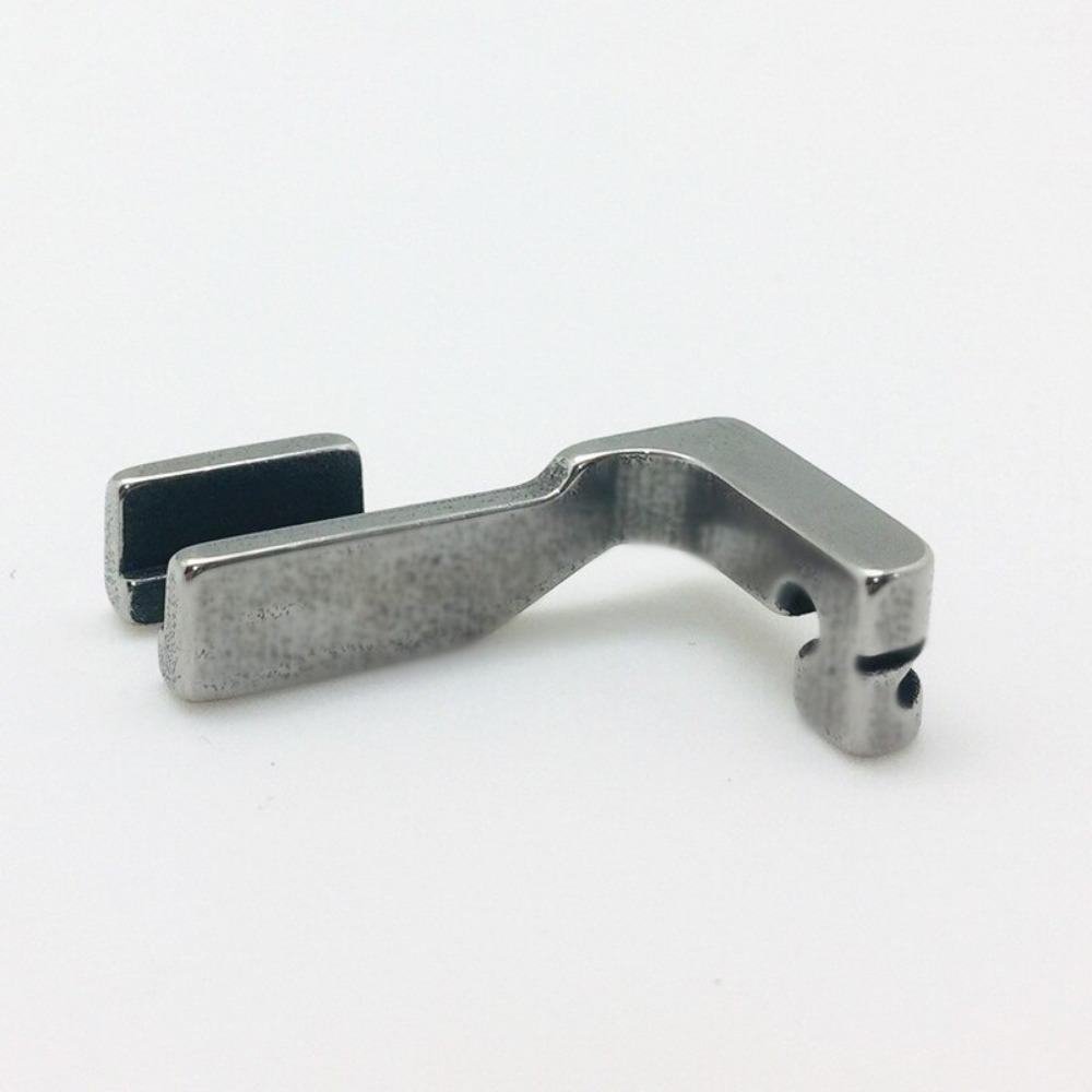 #S518L/T168 Piedino per macchina da cucire industriale casuale, punto annodato, in acciaio piatto, per cerniera invisibile su un solo lato