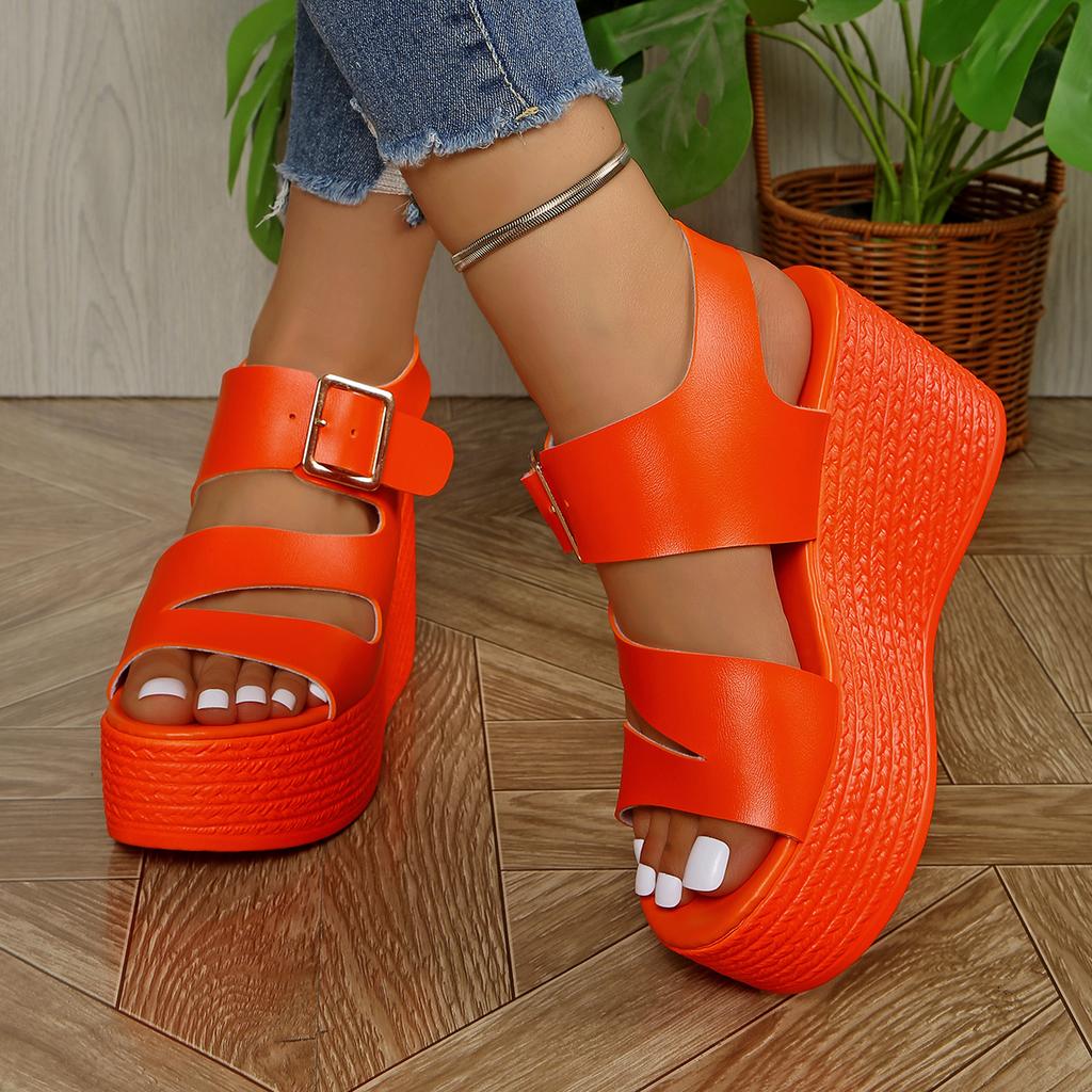 Zomer Dames Slippers Wedge Hakken Hoge Vrouwelijke Vissenbek Schoenen Dikke Zool Buitenshuis Zoete Strik Suède Meisjes Schoolmeisje Slides