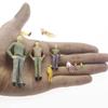 Architectural Sand Table Model Figures: Colored Miniature People & Railway Workers