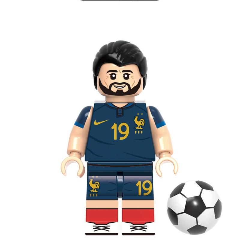 G0103 G0104 G0112 Wereldvoetbalsterren Bouwstenen Minifiguren Set Voetballers Bouwstenen Actiefiguren Model Speelgoed Verjaardagscadeau