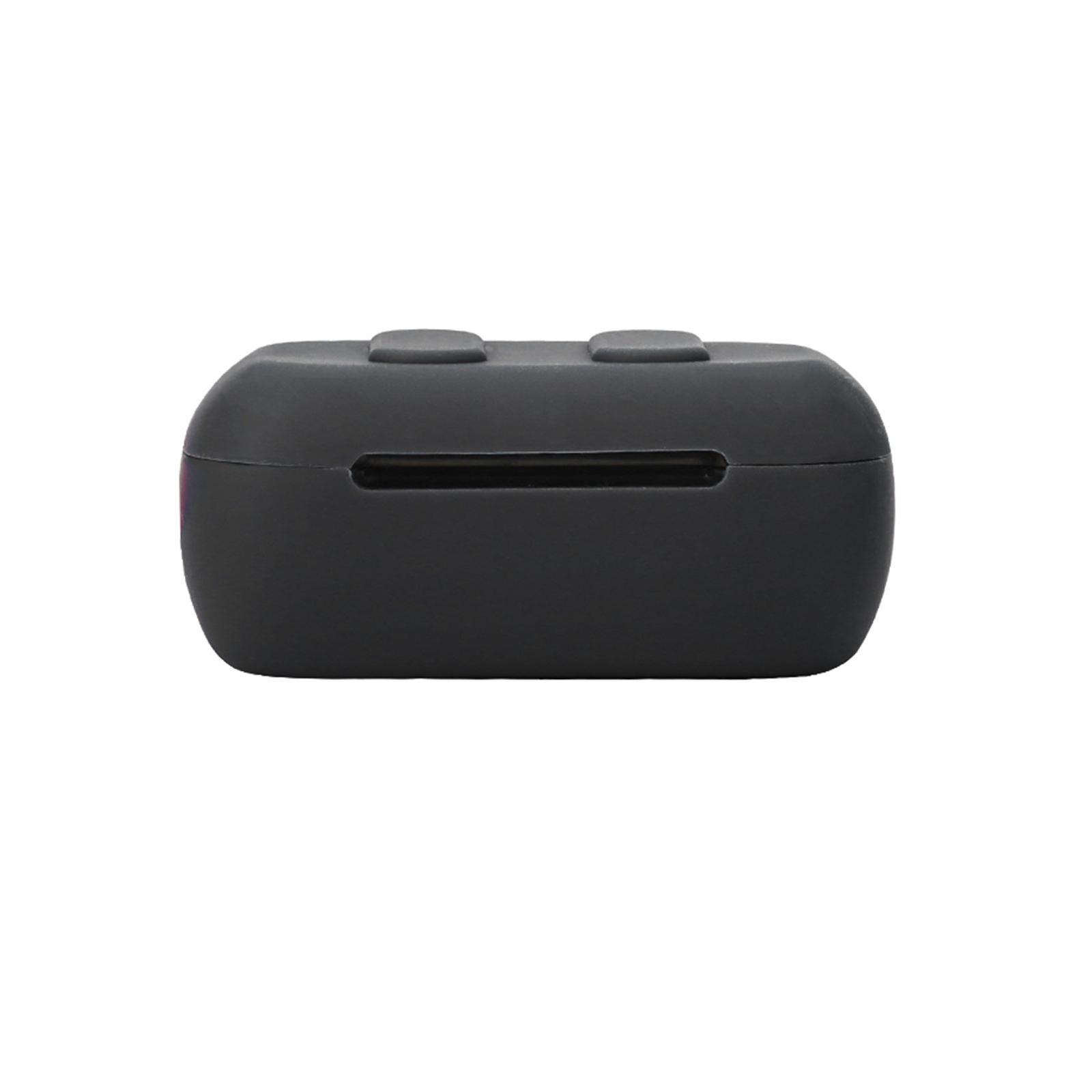 

Стильний та надійний гумовий чохол М який чохол для навушників Захисний чохол для бездротових навушників М яка накладка для Skull candy Dime 3 чорний