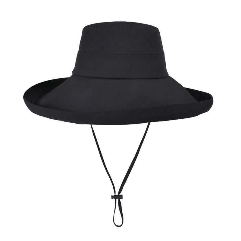 New Spring and Summer Outdoor Sun Hat Children's Fashion Versatile Sun Hat Big Brim Face Protection Bucket Hat