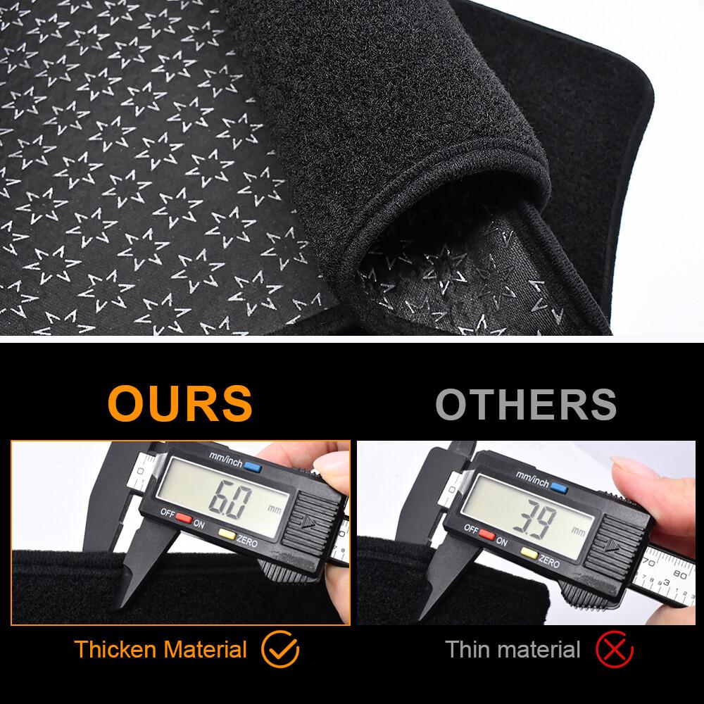 Anti-Glare For 2010-2024 Toyota 4Runner Dashboard Cover Pad Dash Mat Accessories