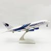 Souvenir Decoration Ornaments Resin 30CM 1:240 Scale A380 Malaysia Airlines Aircraft Plane Display Model Collection Gifts