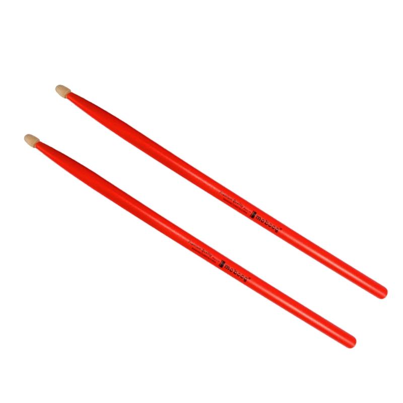 1 Paire de baguettes de batterie antidérapantes 5A/7A en érable pour débutant, étudiant, adulte