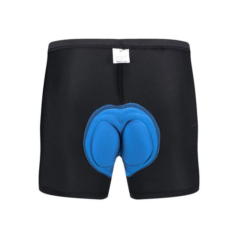 Mens Cycling Shorts With Thick Gel Pad Foam Cushion Breathable Quick-Dry 4-Way Stretch Mountain Bike Riding