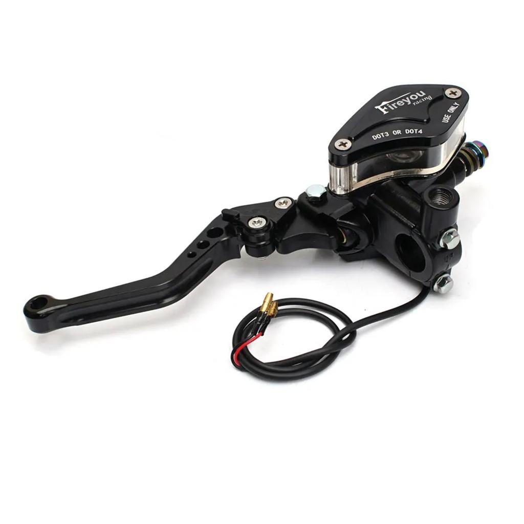 Adjustable Hydraulic Clutch Brake Pump Master Cylinder, Suitable for Yamaha, Kawasaki, and Other Motorcycles and Electric Bicycl