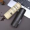 600ml Thermal Leak-proof Water Bottles Stainless Steel Coffee Cup with Straw Double Wall Vacuum Flask Insulated Portable Tea Cup