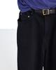 ANGLAN Baggy Fit Sweat Pants - Black