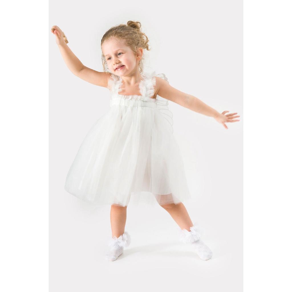 Baby Girl Girl Birthday Party Wedding Summer Dress Tulle Tutu Lined Baby Suit Baby Clothing