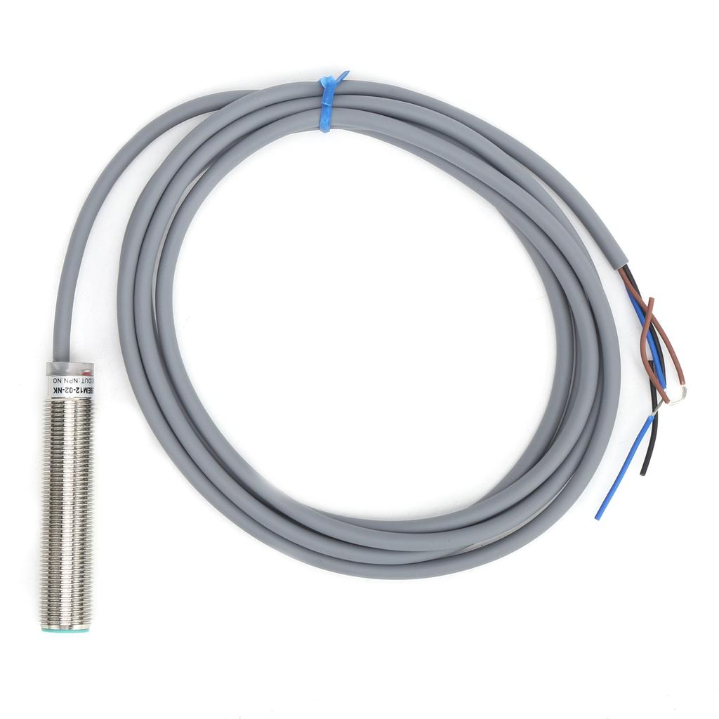 BERM Proximity Switch Cylindrical Shaped 3‑Wire PNP Normally Closed Sensor 10-30VDC
