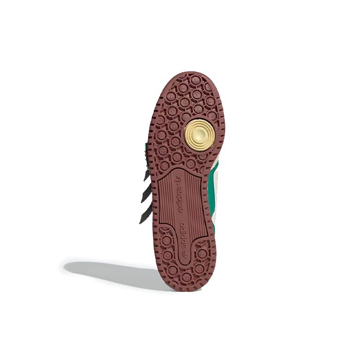 Melting Sadness x adidas Forum Exhibit Low Костюм марионетки - Ночной бордовый Унисекс — фото 6