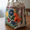 Stuffed Animal Embroidered Horse Keychain Cute Horse Year Key Chain Cloth Pony Pendant  anging