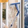 Efficient Glass Cleaning Artifact Labor-saving Design Scalable Cleaner Portable Window Mop  Office