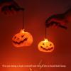 6pcs Halloween LED Pumpkin Lights, Pumpkin Tea Lights, Small Pumpkin Statue Lights, Battery Operated Lights for Halloween