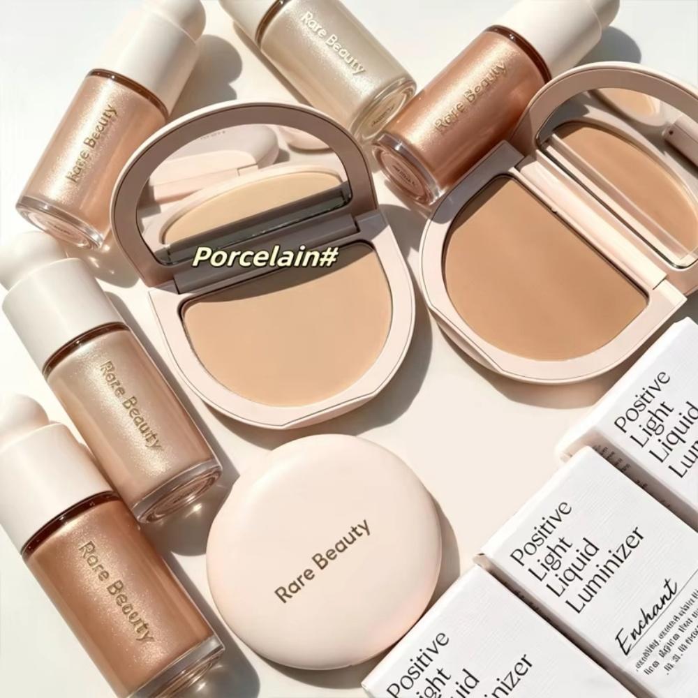 Rare Beauty Original 3D Face Contour Liquid Bronzer Shade Smooth Highlighter Mirror Lasting Natural Waterproof Brighten Makeup