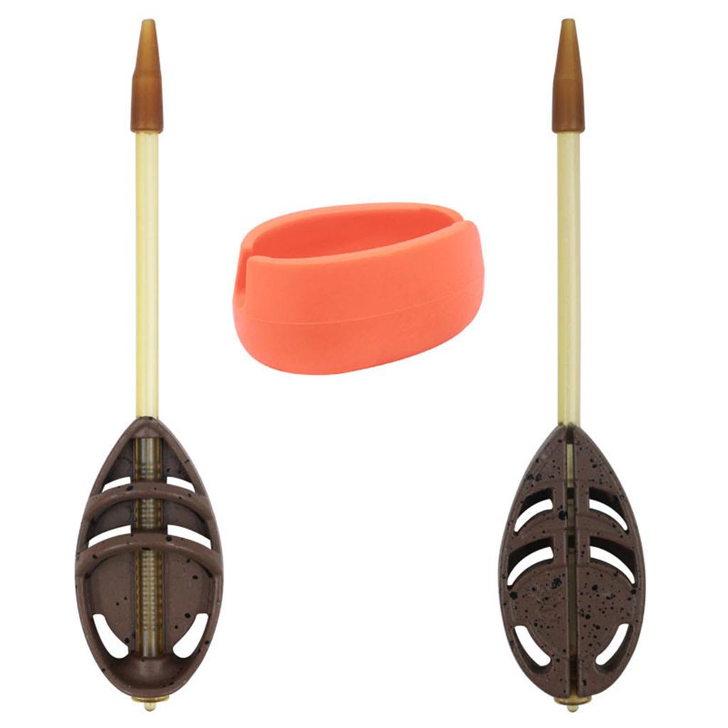 Fishing Tackle Cage Feeder Basket Lures Feeder Cage Fishing Baits Cage Fishing Feeder Cage Fishing Baits Lures Feeders