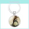 Adorable Totoro Keychain Cute Anime Design Perfect For Keys And Bags