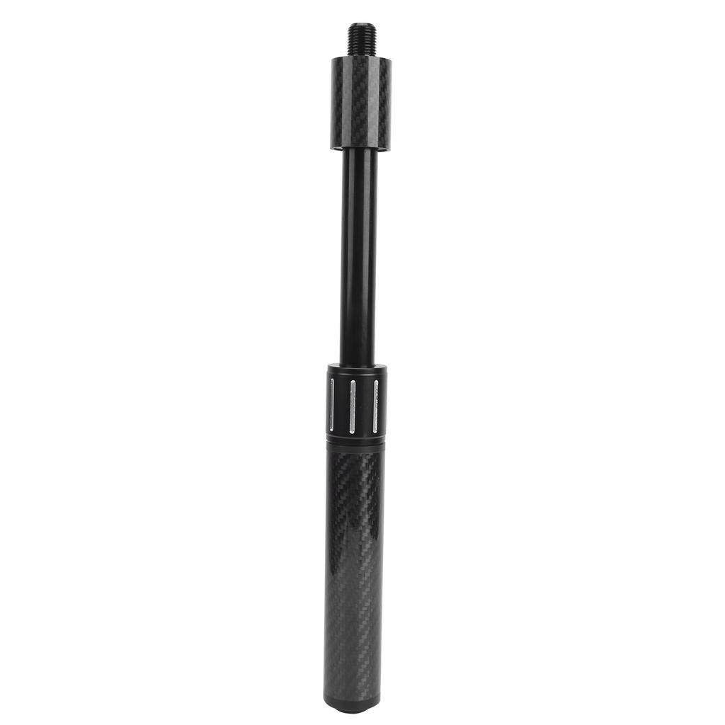 Adjustable Extender Billiard Telescopic Pool Cue Extension Accessory Parts Carbon FiberTelescopic Cue Extension for