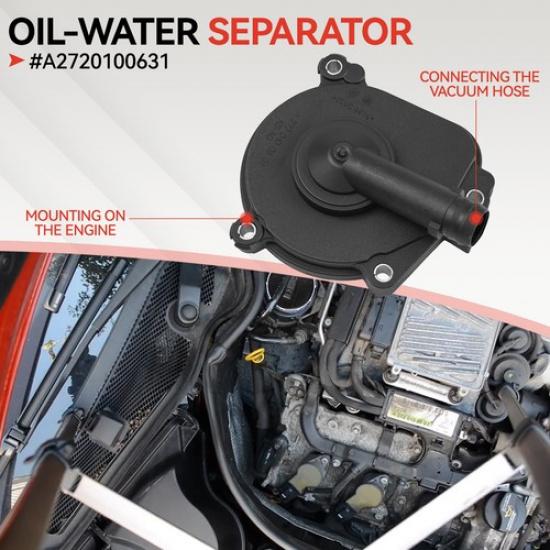 For Mercedes W212 E350 C350 W211 Engine Crankcase Valve Vent Oil Separator Cover