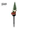 Solar Powered Garden Decor Stake Light, Waterproof Christmas Outdoor LED Lamp with Warm Lights Glow, Decorative Landscape Lighting for Lawn Patio Yard
