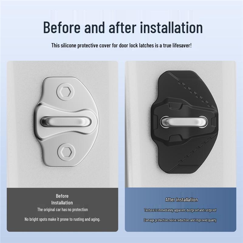 Tesla Model Y Door Lock Shock Absorbing Soundproof Pad