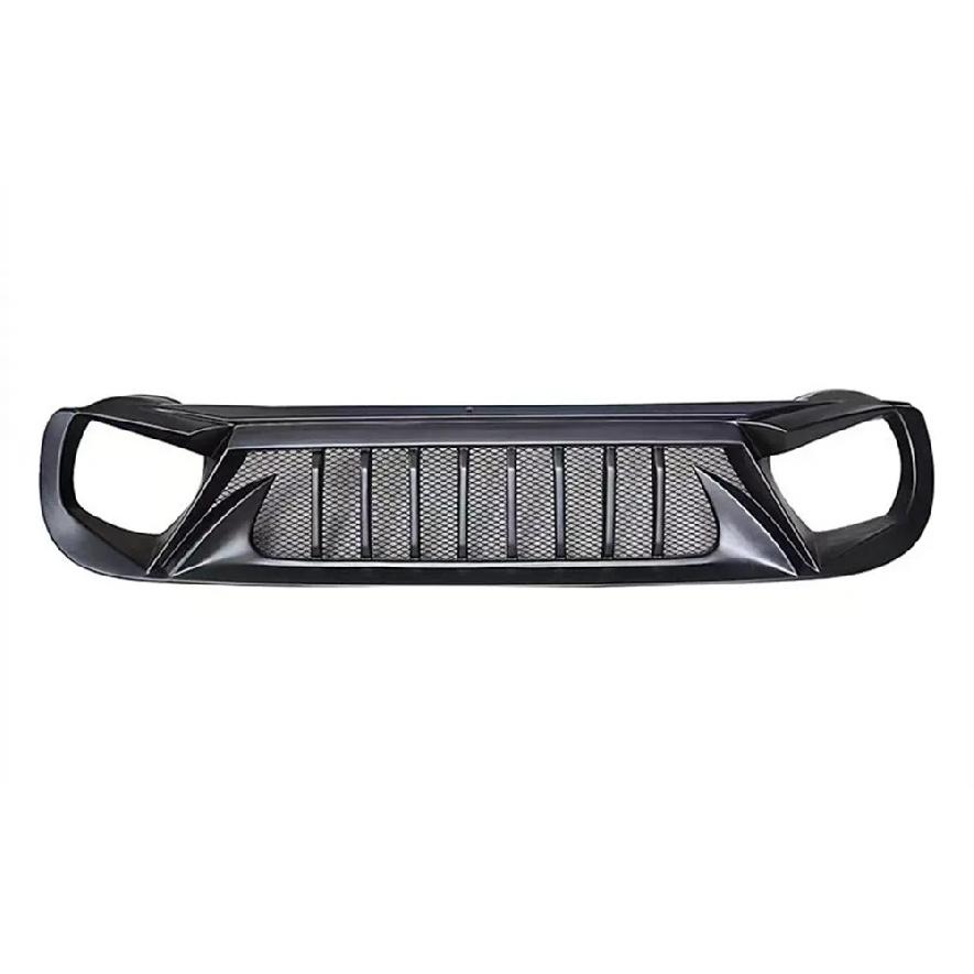 For 2016 17 18 19 20 21 22 23 Jeep Renegade Racing Grills Matt Carbon Grille Air Intake Styling Exterior Tuning Accessories Part