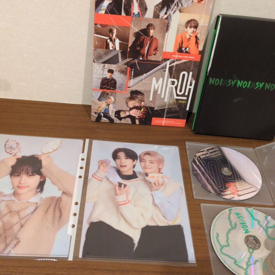 [USED] Stray Kids MIROH album set photo card clear file