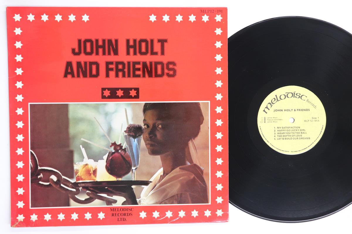 

LP Record JOHN HOLT John Holt Friends MLP12191 MELODISC 1972 UK Reggae Ska Dub Used